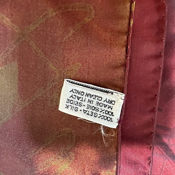 Chanel 100% Silk Scarf Authentic - Picture 6 of 6